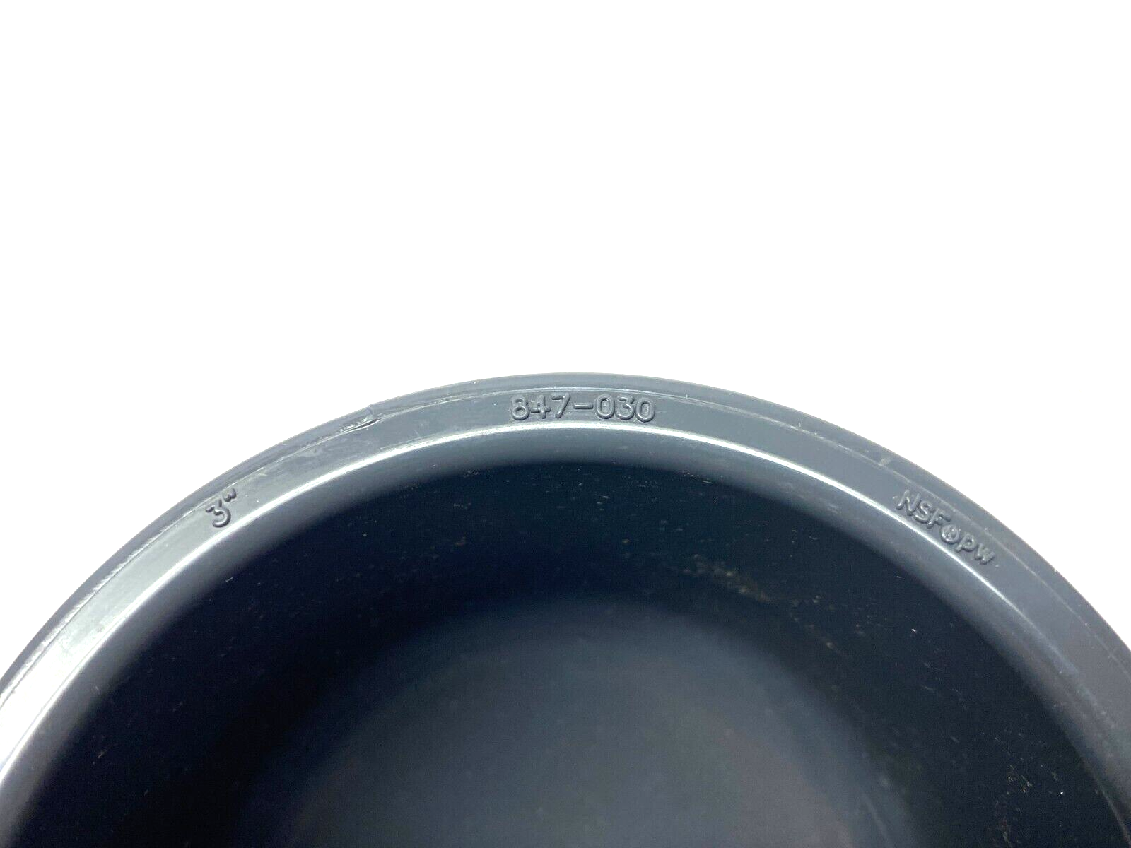 Spears 847-030 Round PVC Cap Socket Plug 3" SCH80 Gray - Maverick Industrial Sales