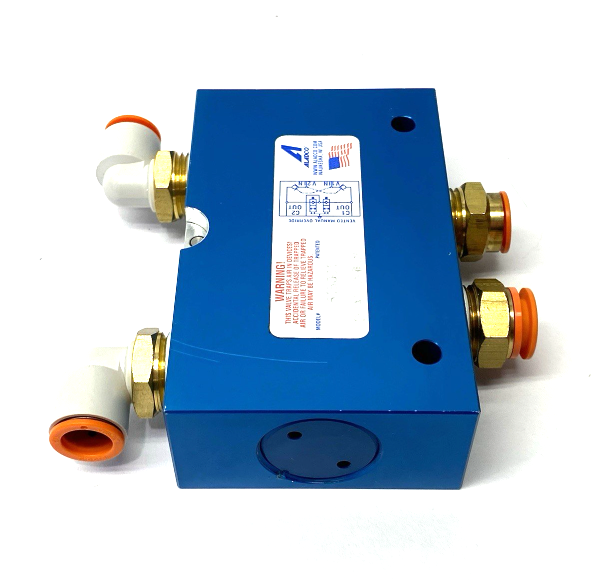 615001 | ALADCO Dual-Check Valve 1/2" FNPT, Flush Override - Used - Maverick Industrial Sales