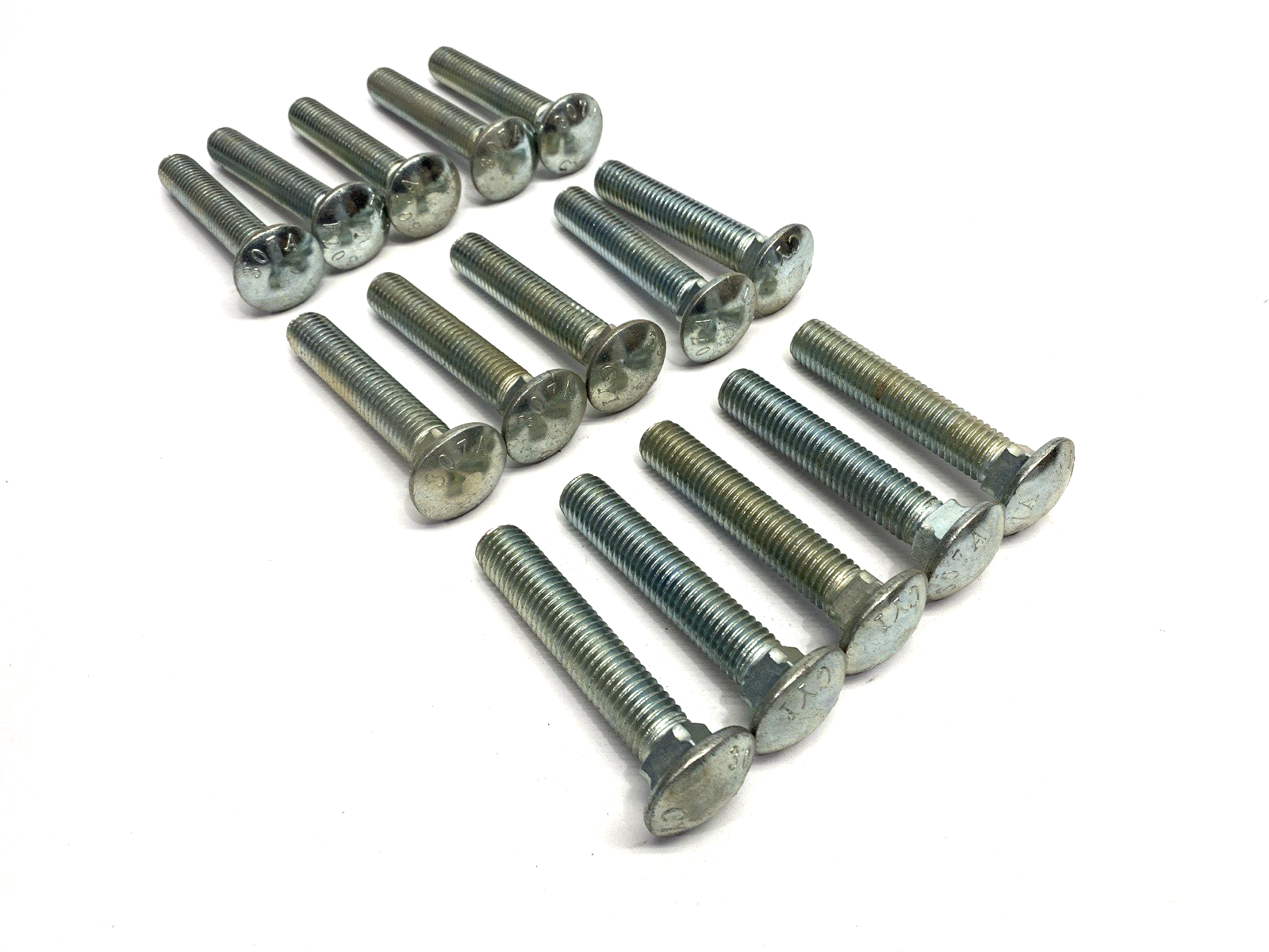 5/8"-11 x 3-1/2" Carriage Bolts Grade 2 LOT OF 15 SHELFWARE - New – Open box - Maverick Industrial Sales