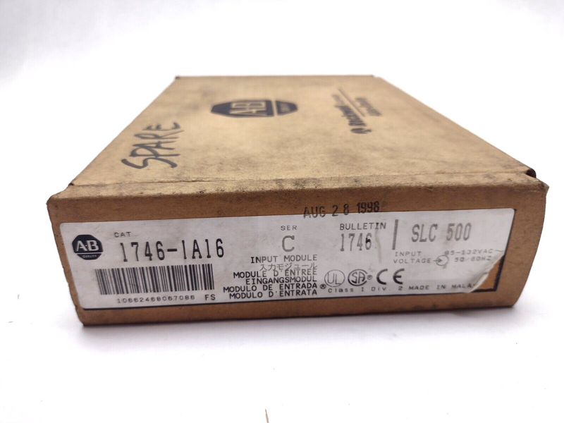 Allen Bradley 1746-IA16 Series C SLC500 Input Module 10662468067086 - Maverick Industrial Sales