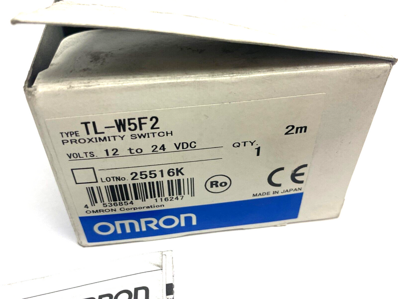 Omron TL-W5F2 Inductive Proximity Switch Sensor 12~24VDC - Maverick Industrial Sales