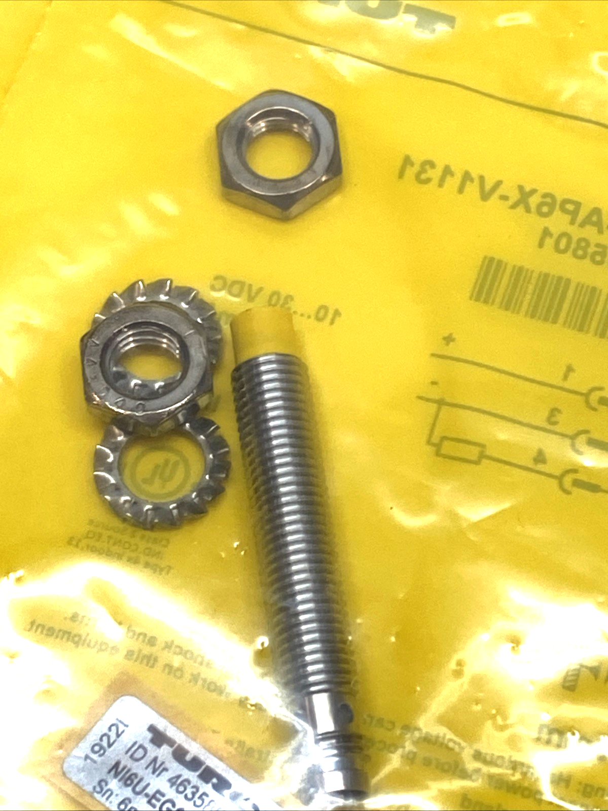 NI6U-EG08-AP6X-V1131 | Turck Inductive Sensor M8 6mm PNP NO IP68 - New - Maverick Industrial Sales