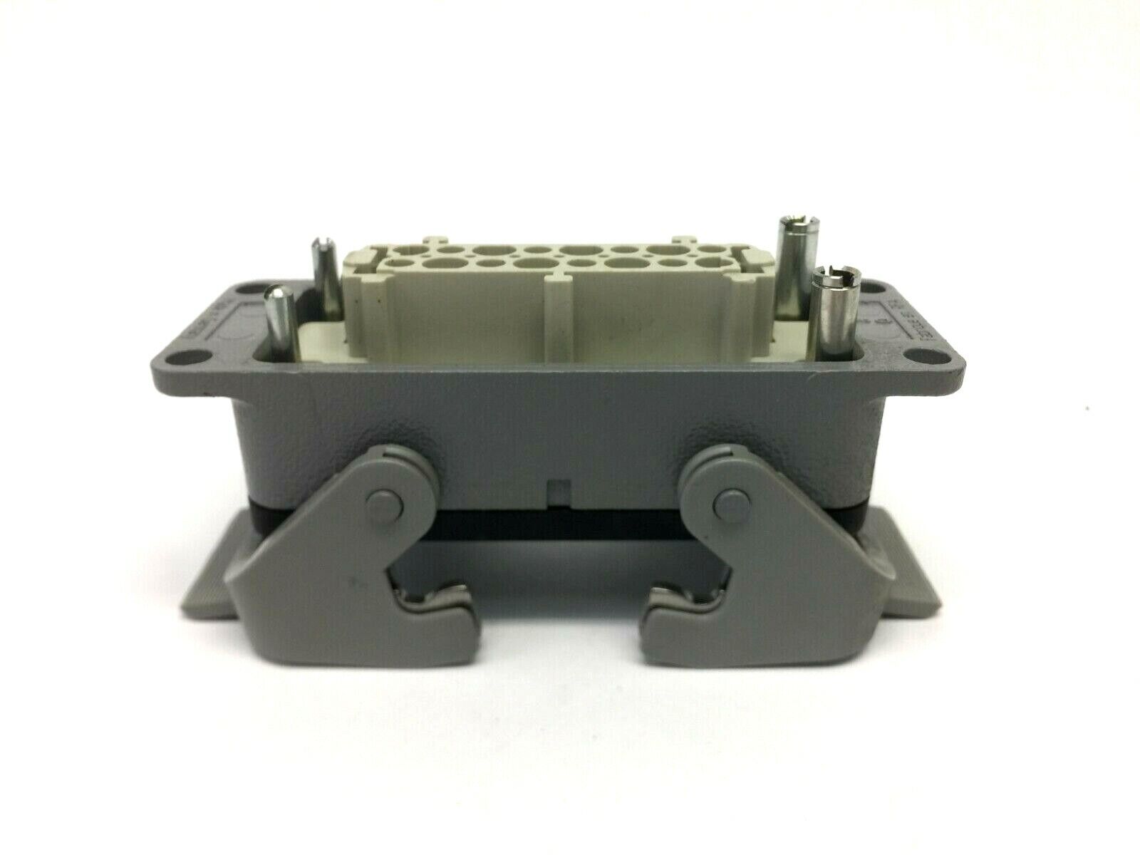 Harting 09 33 016 2702 Han 16 E-F Insert Female Crimp w/ 2 Lever Housing - Maverick Industrial Sales