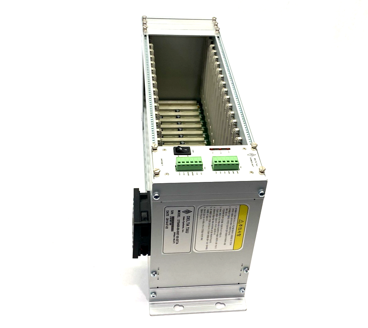 Delta Tau DT9A00-00-0007-00-SETA P/PMAC Chassis, 18 Slot Rack & Power Supply - Maverick Industrial Sales