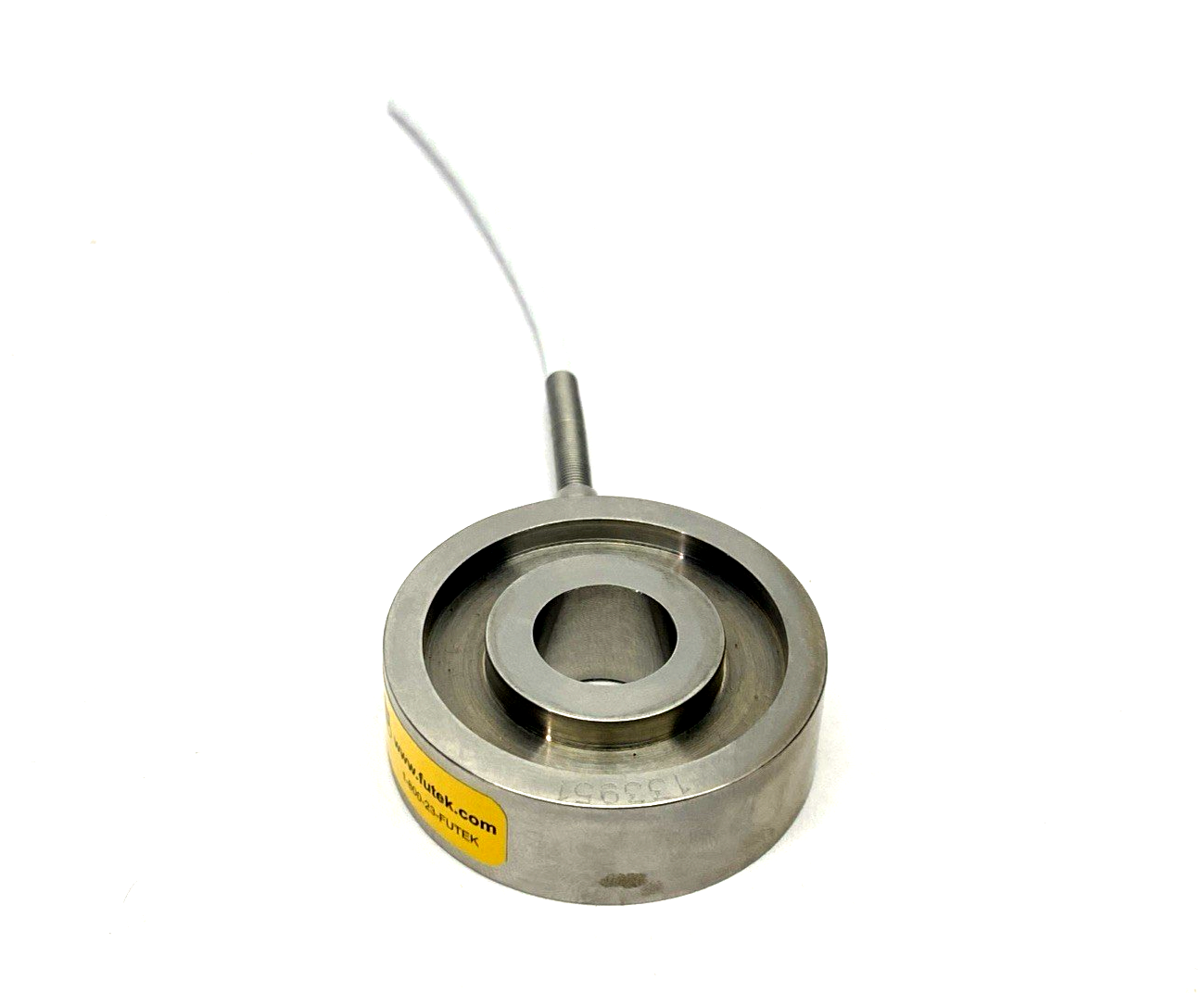 133951 | Futek Load Cell 16mm I.D. 50mm O.D. - Used - Maverick Industrial Sales