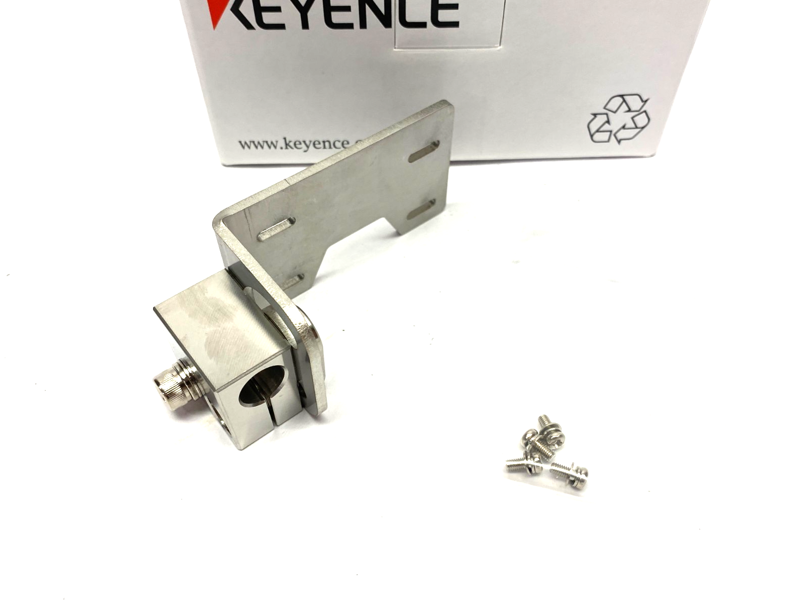 Keyence OP-88639 Adjustable Sensor Bracket when Illumination Unit is Used - Maverick Industrial Sales