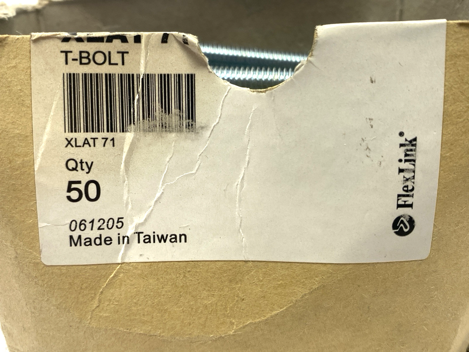 Flexlink XLAT 71 T-Bolt LOT OF 42 - Maverick Industrial Sales