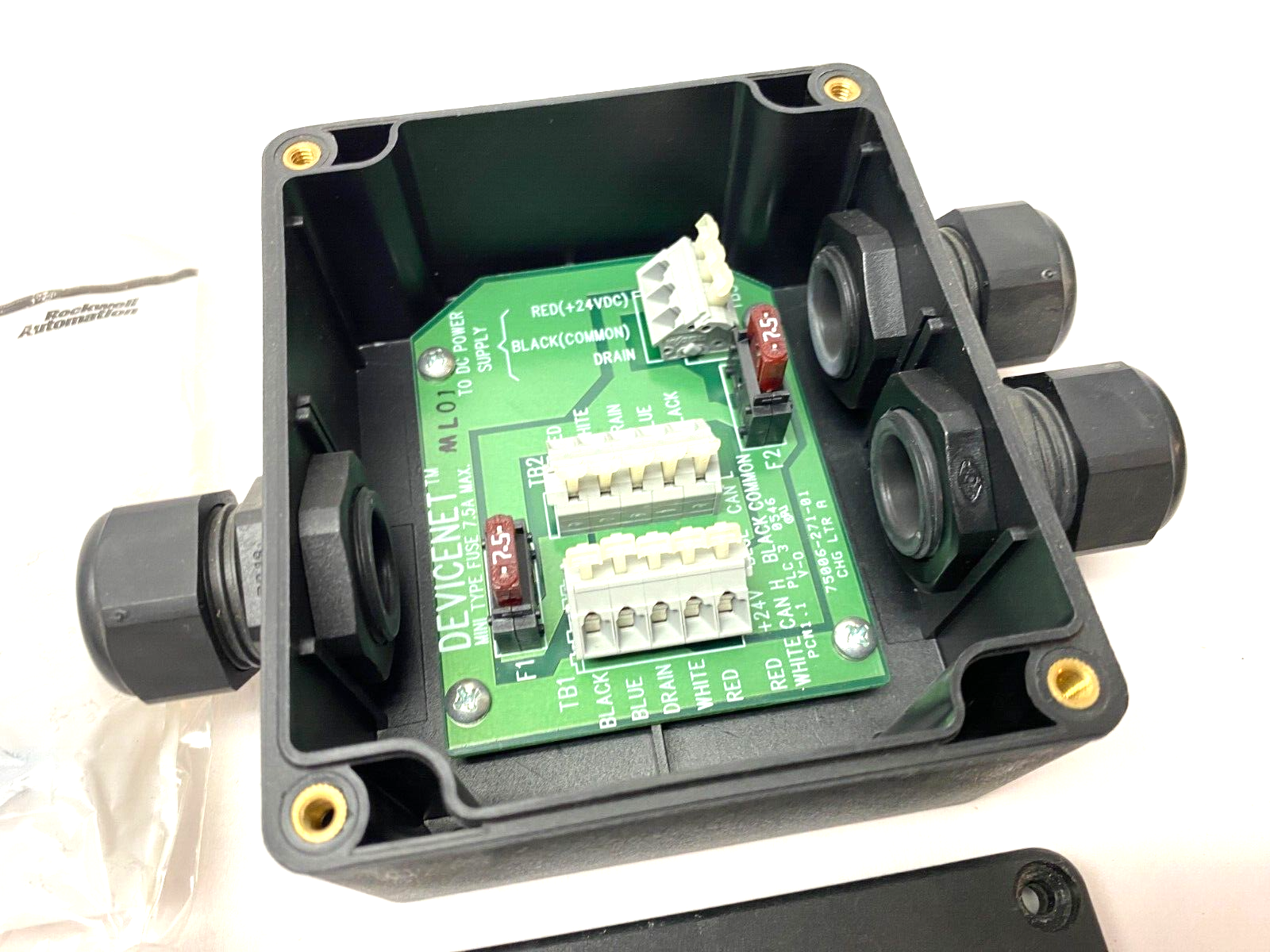 Allen Bradley 1485T-P2T5-T5 Ser. B PowerTap DeviceNet Power Device 24VDC - Maverick Industrial Sales