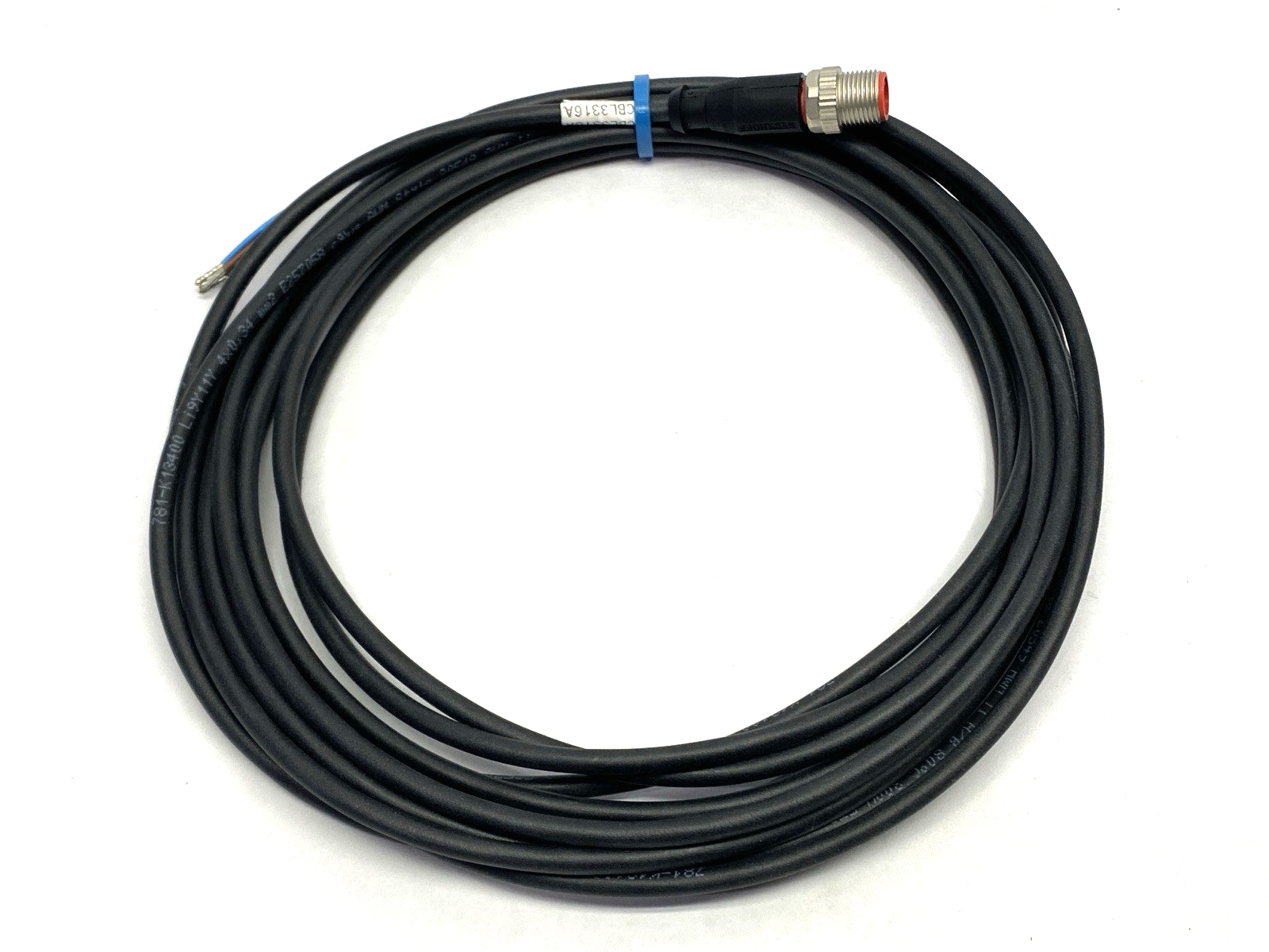 Beckhoff ZK2000-6100-0050 Single-Ended Sensor M12 Male Cordset - Maverick Industrial Sales