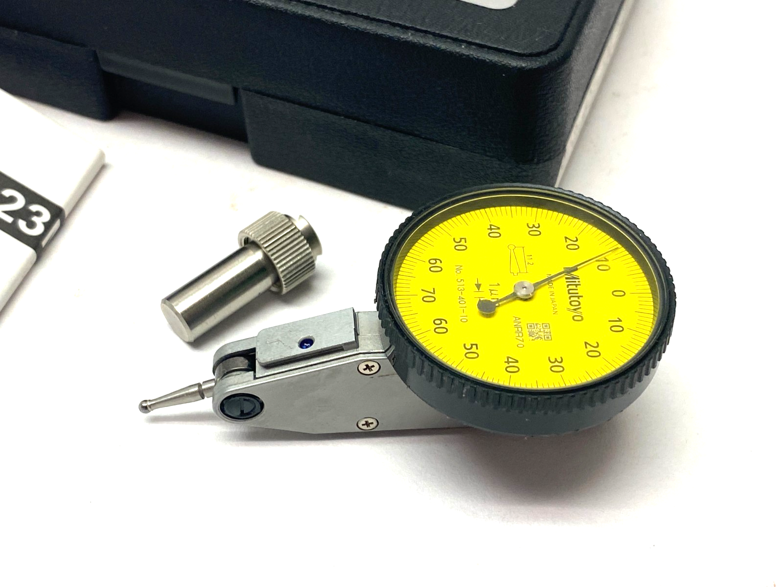 Mitutoyo 513-401-10E Dial Test Indicator 0.14mm Range, 0.001mm Graduation - Maverick Industrial Sales