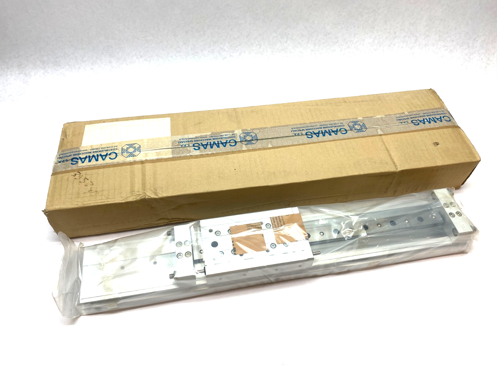 SMC MXW20-250B Guided Cylinder Slide Table, 250mm Stroke, Pneumatic - Maverick Industrial Sales