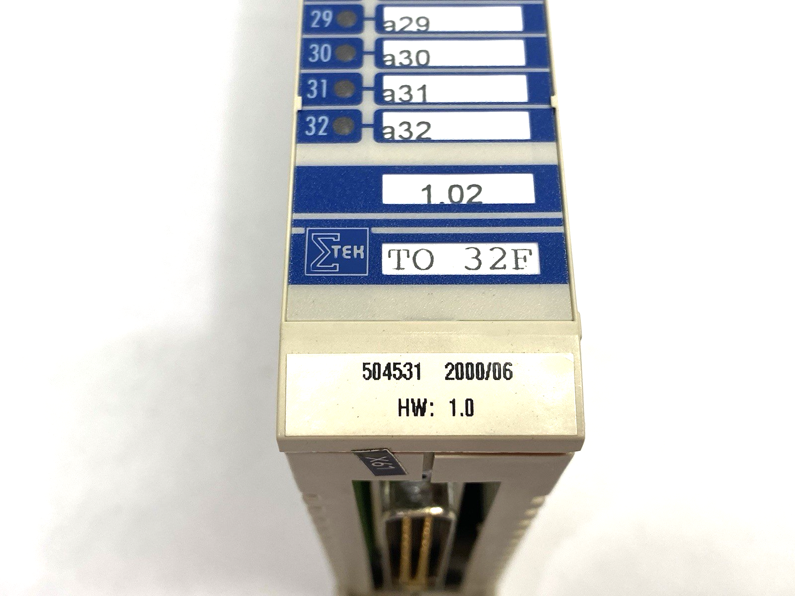01-007-325 | Sigmatek I/O Module TO 32F - Used - Maverick Industrial Sales