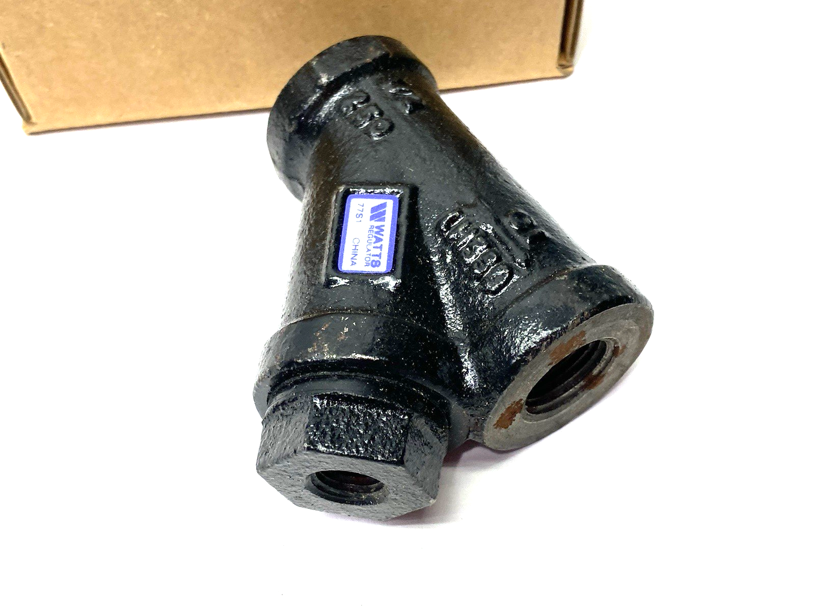 Watts 0220071 Cast Iron "Y" Type Strainer for Liquid/Gas Service 1/2" 77SI - Maverick Industrial Sales