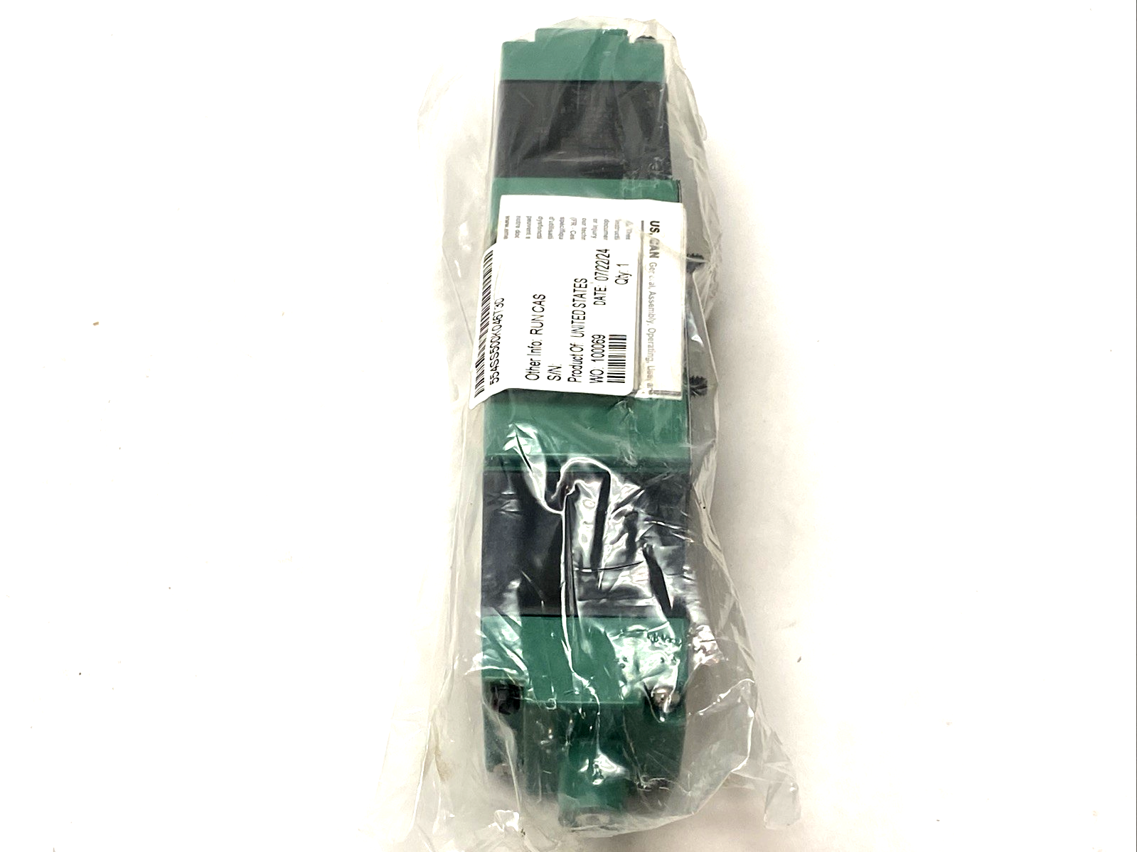 Numatics 554SS500K046T30 Solenoid Valve 5 Ported 4 Way 3 Position - Maverick Industrial Sales