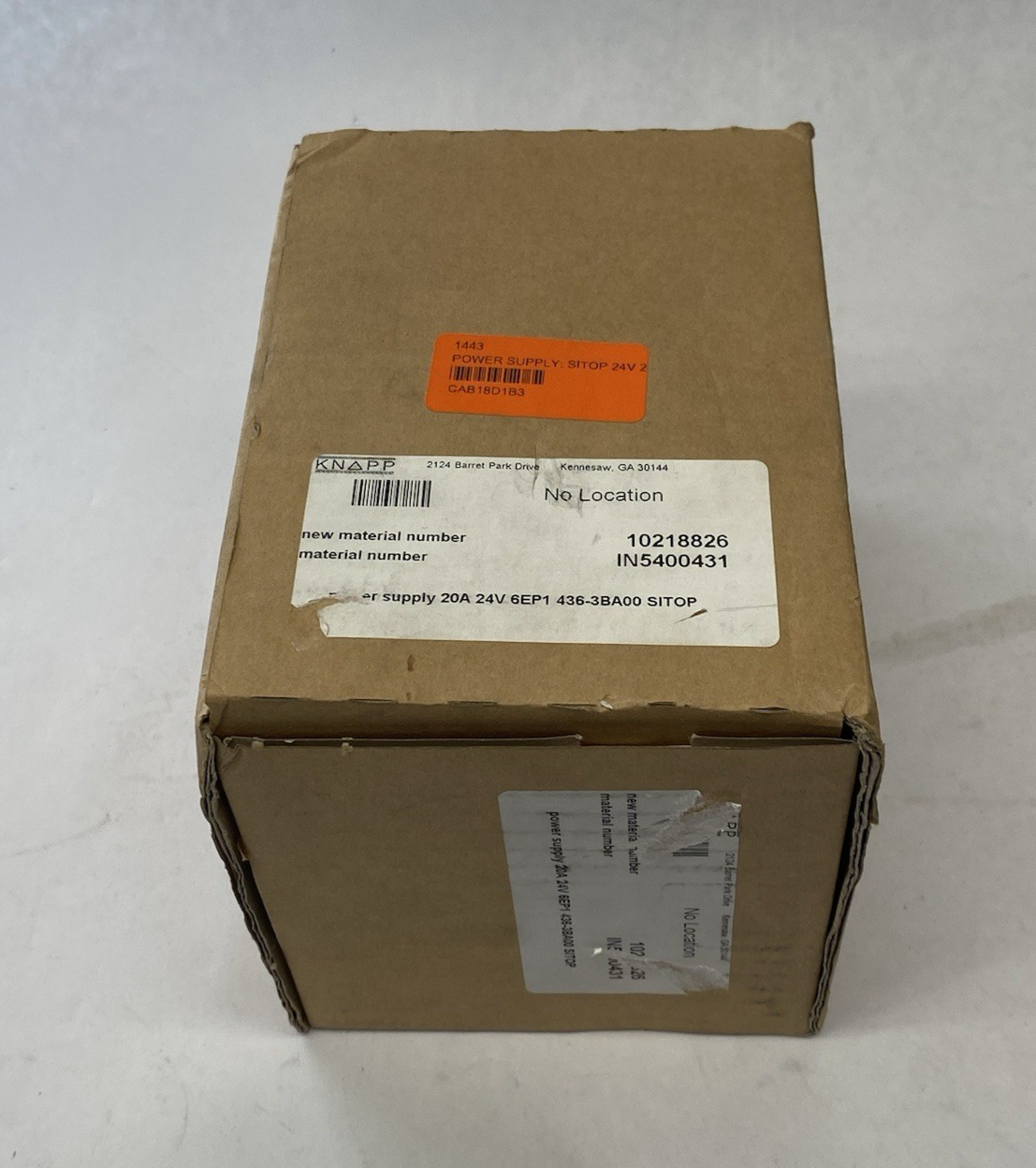 Siemens 6EP1436-3BA00 SITOP modular 20 A, Stabilized Power Supply - Maverick Industrial Sales