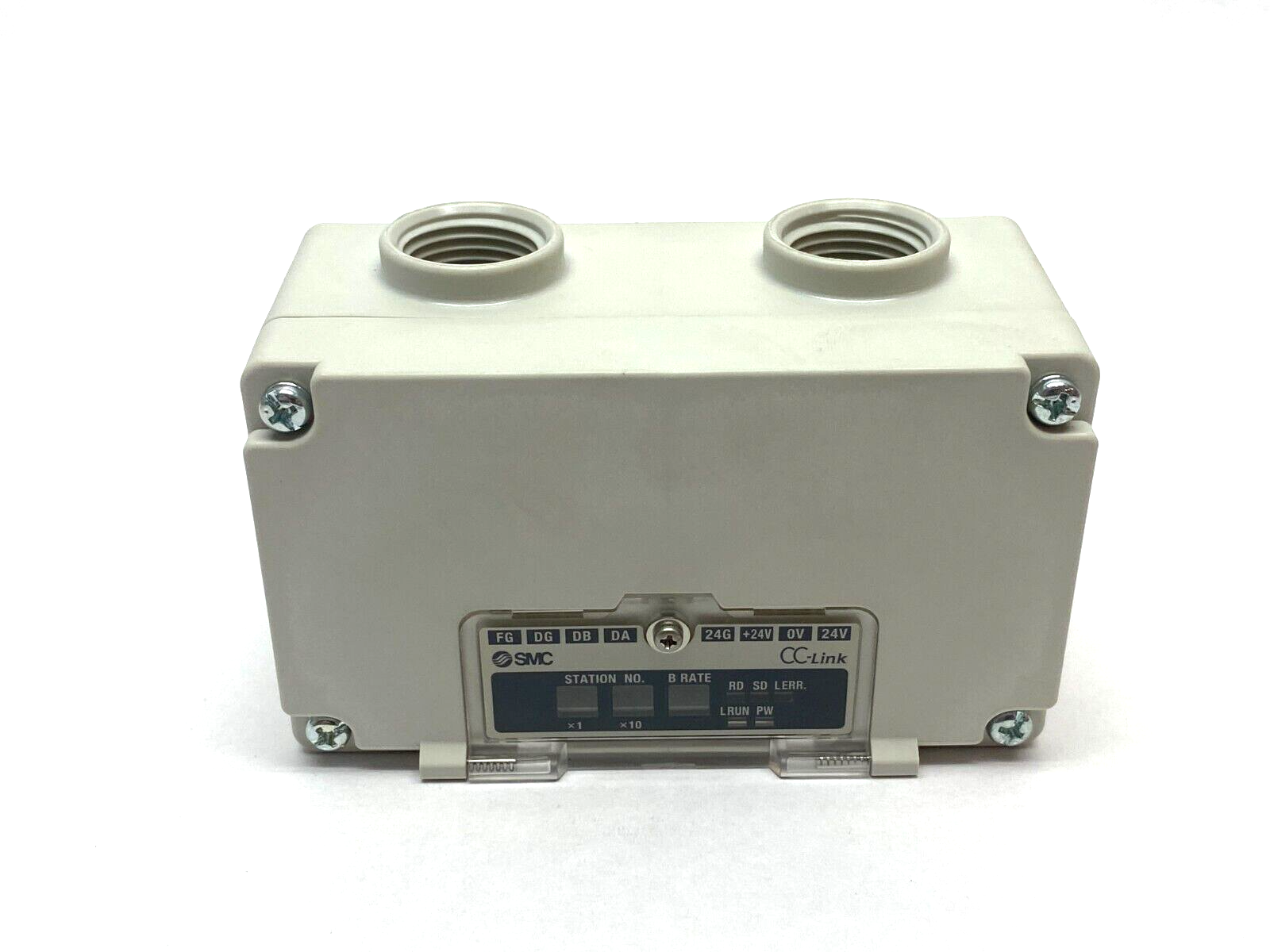 SMC EX124U-SMJ1 CC-Link Ver.1.10 Serial Interface Unit 0/16 IO SI Unit - Maverick Industrial Sales