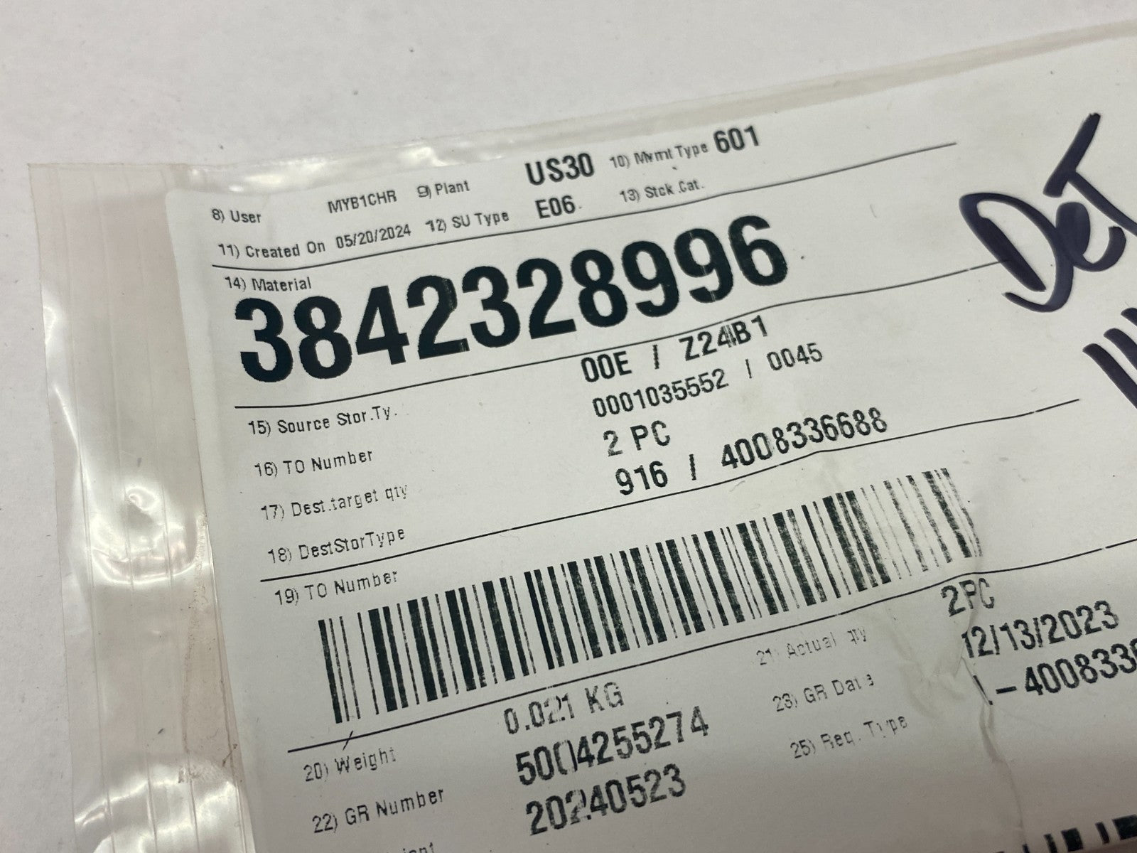 Bosch Rexroth 3842328996 Deviating Roller D19 6X26 N LOT OF 4 - Maverick Industrial Sales