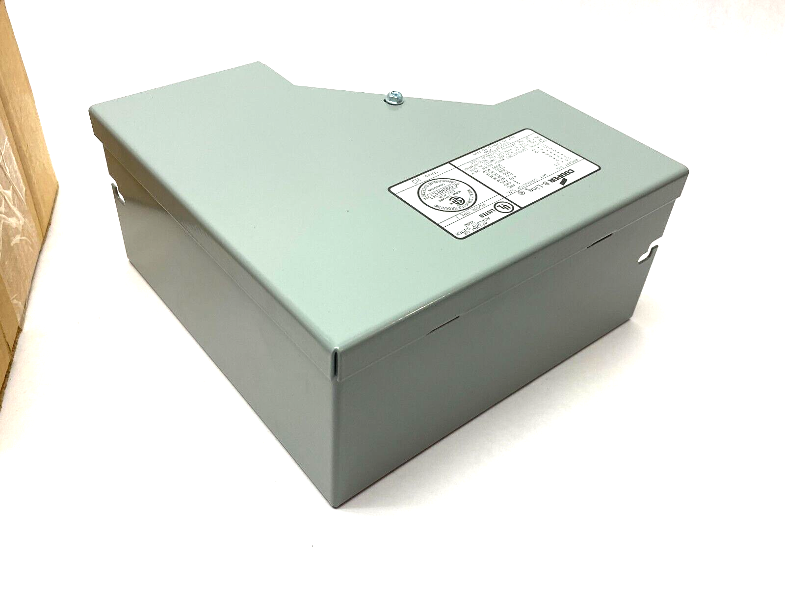 Cooper B-Line 44HSLSIDE Wireway Elbow Hinge Screw Cover 90-Degree Side Opening - Maverick Industrial Sales