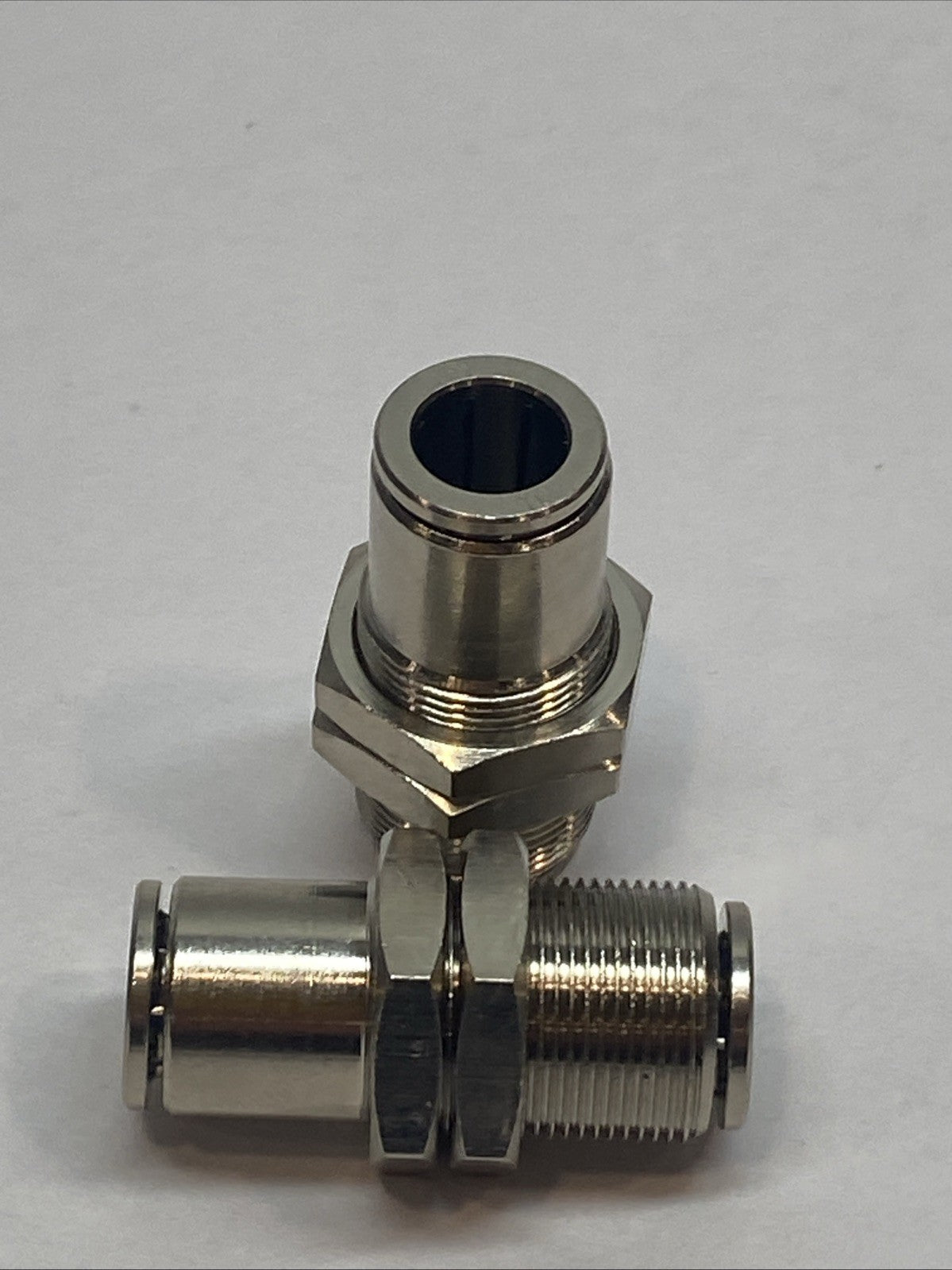 Atlas Copco 80702.00007 Bulkhead Connector LOT OF 2 - Maverick Industrial Sales