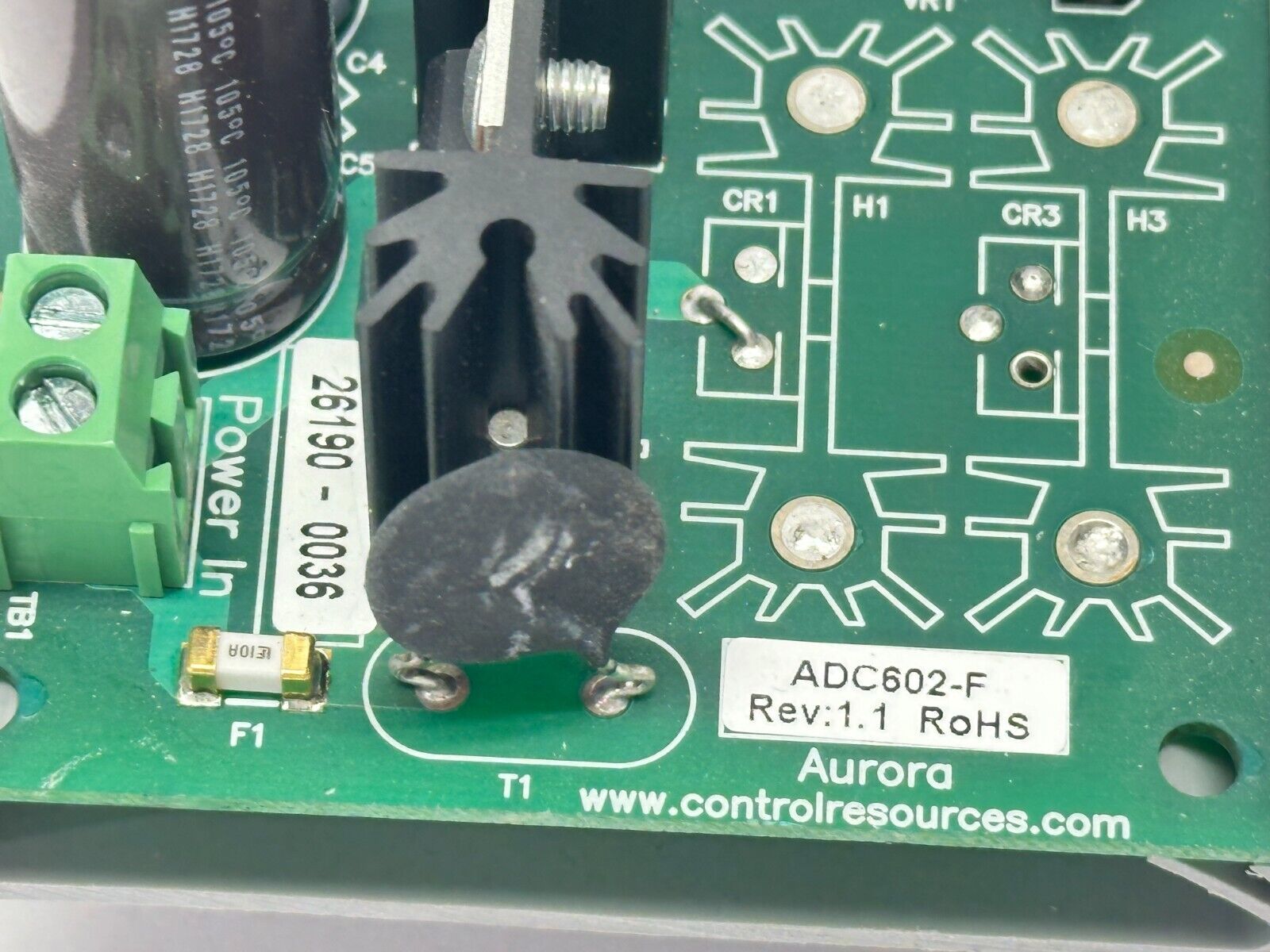 Control Resources ADC602-F Rev 1.1 Aurora Speed Controller - Maverick Industrial Sales