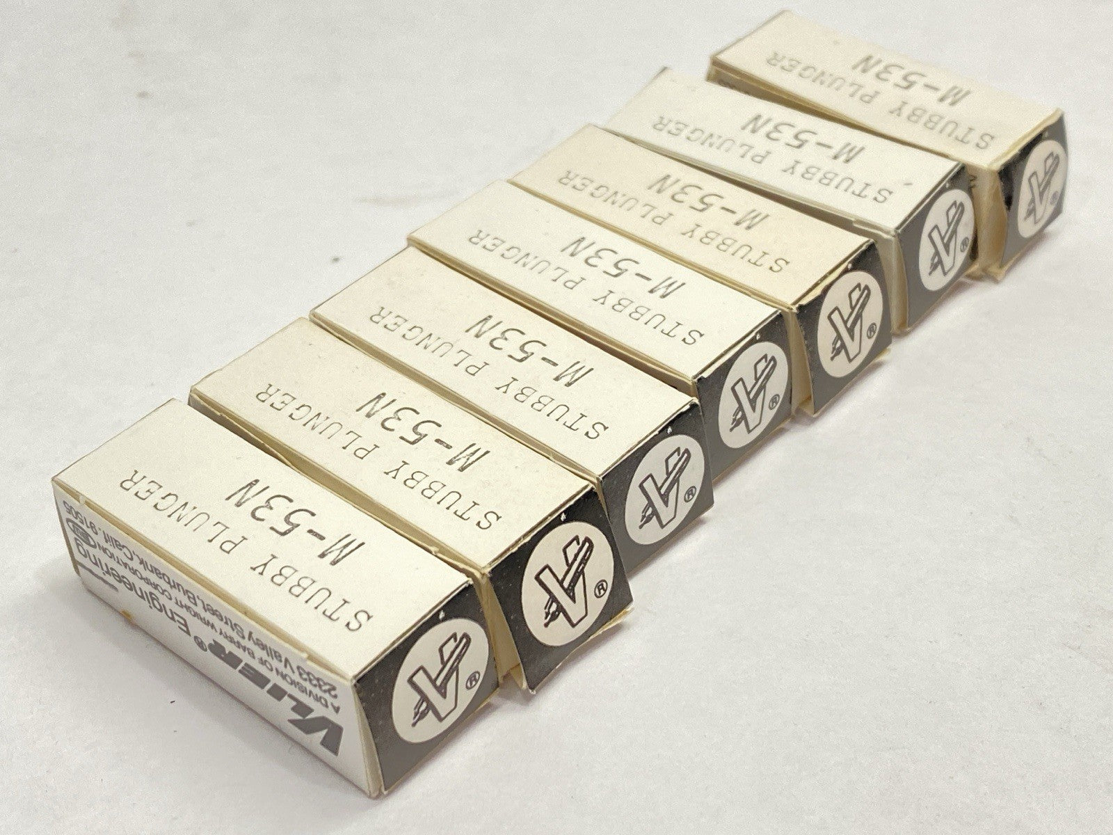 M-53N | Vlier Stubby Spring Plunger LOT OF 7 - New – Open box - Maverick Industrial Sales