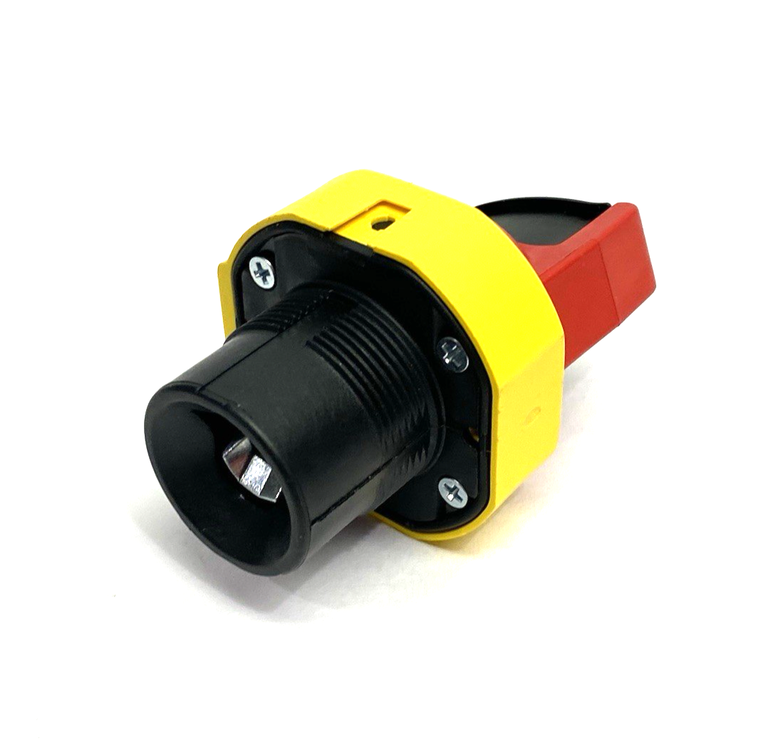 194E-SY | Allen Bradley Ser. A Rotary Disconnect Switch Handle Red/Yellow - New – Open box - Maverick Industrial Sales