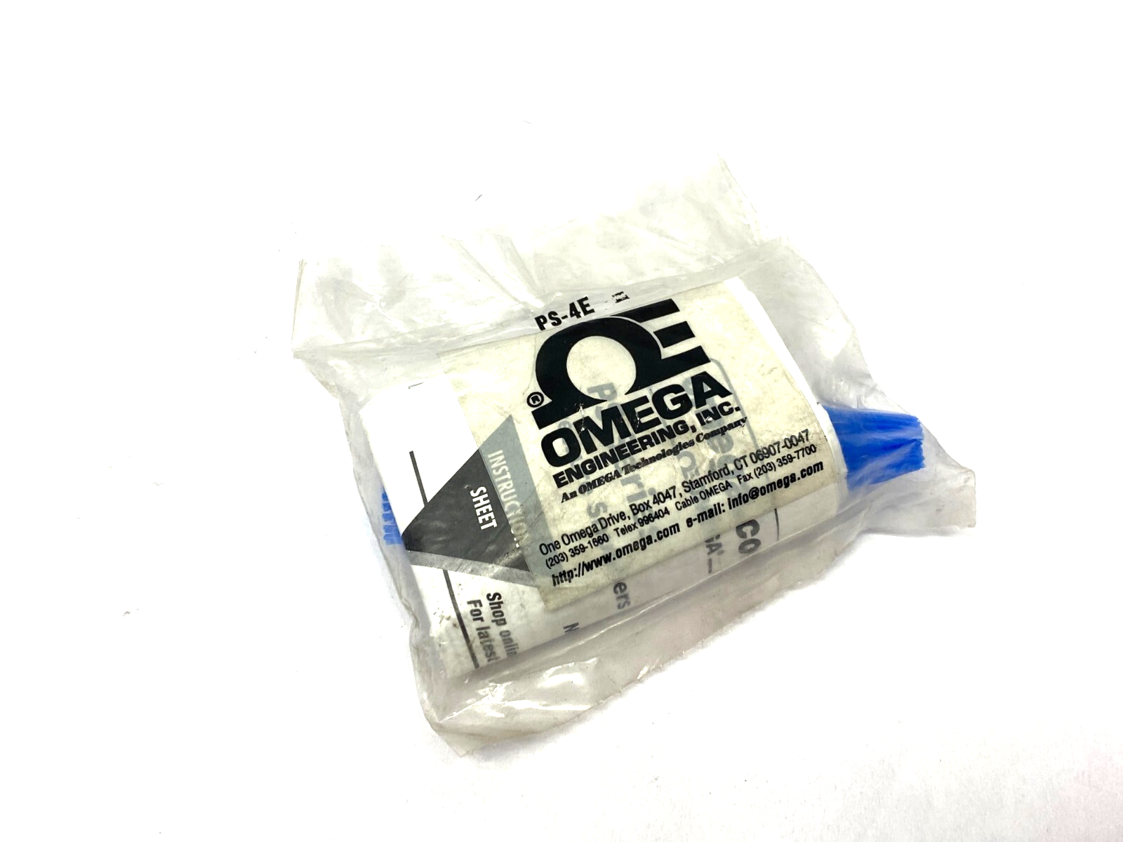 Omega PS-4E Pressure Snubber 1/4" NPT - Maverick Industrial Sales