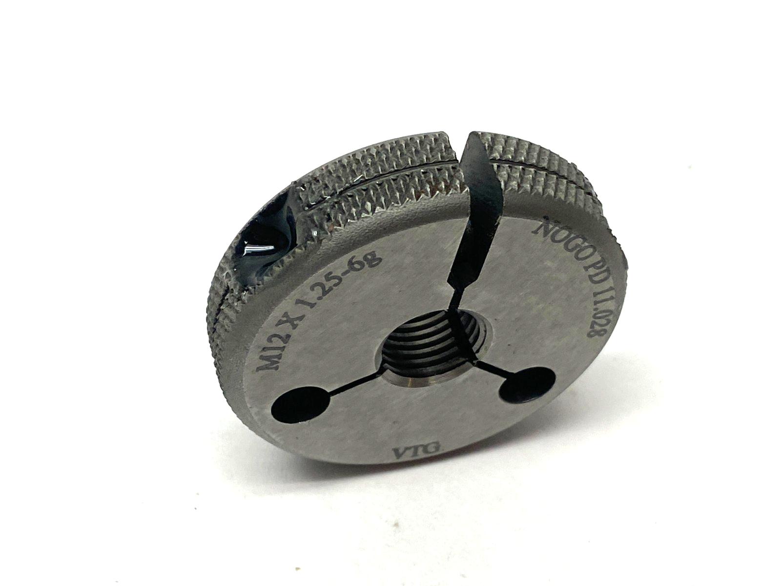 Vermont Gage 362128520 Threaded Ring Gage M12x1.25-6G NOGO PD 11.028 - Maverick Industrial Sales