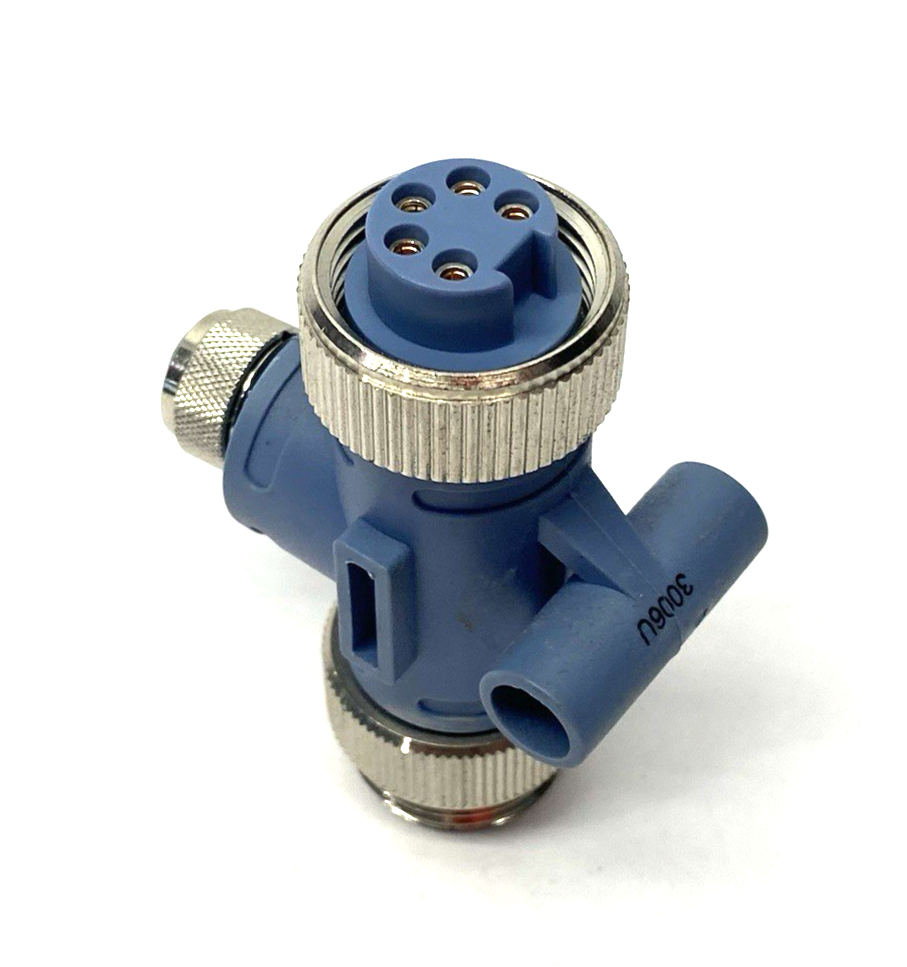 Turck RSM FKM RKM 57 DeviceNet T-Splitter 2-Way, 7/8" minifast, M12 euro, U0142 - Maverick Industrial Sales