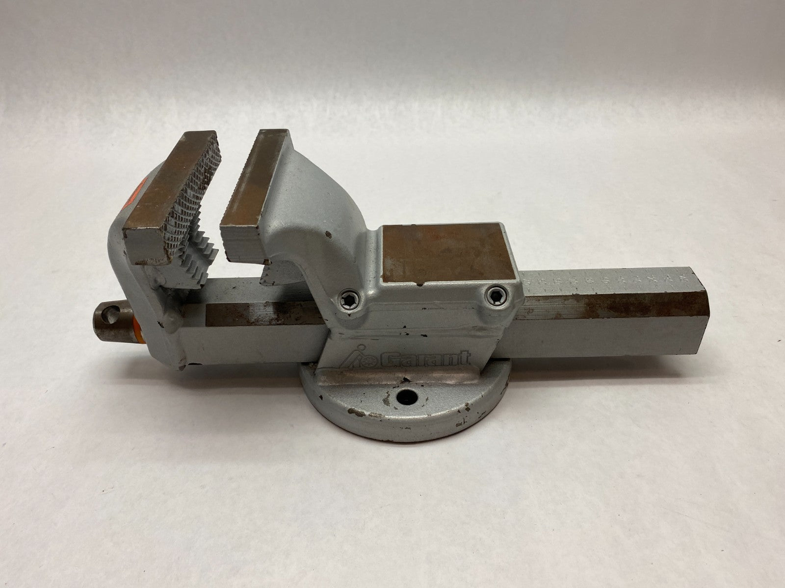 Garant 967100 120 Parallel Vise with Interchangeable Jaws, Width 120mm NO HANDLE - Maverick Industrial Sales