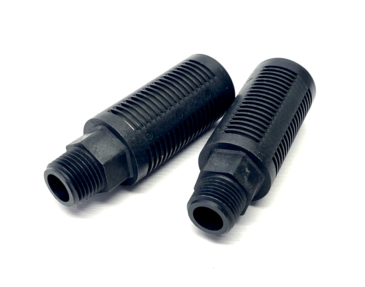 AN402-N04 | SMC High Noise Reduction Pneumatic Muffler 1/2" NPT LOT OF 2 - New – Open box - Maverick Industrial Sales