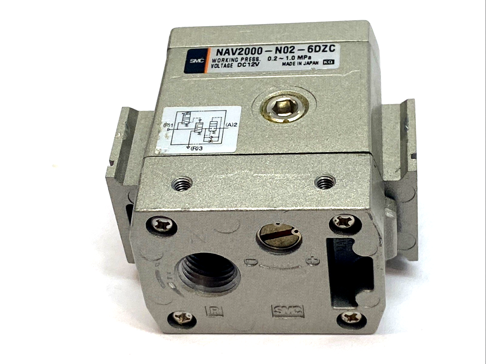 NAV2000-N02-6DZ | SMC Soft Start Pneumatic Valve 1/4 In Port 0.2–1.0 Mpa - Used - Maverick Industrial Sales