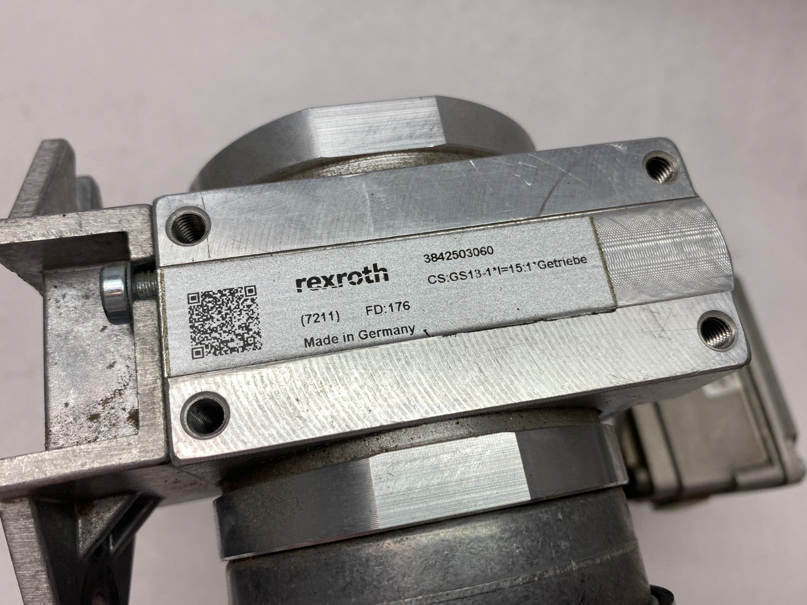 Bosch Rexroth 3842547991 Motor w/ 3842503061 Slip-on Gear Unit GS 13-1 I=20:1 - Maverick Industrial Sales