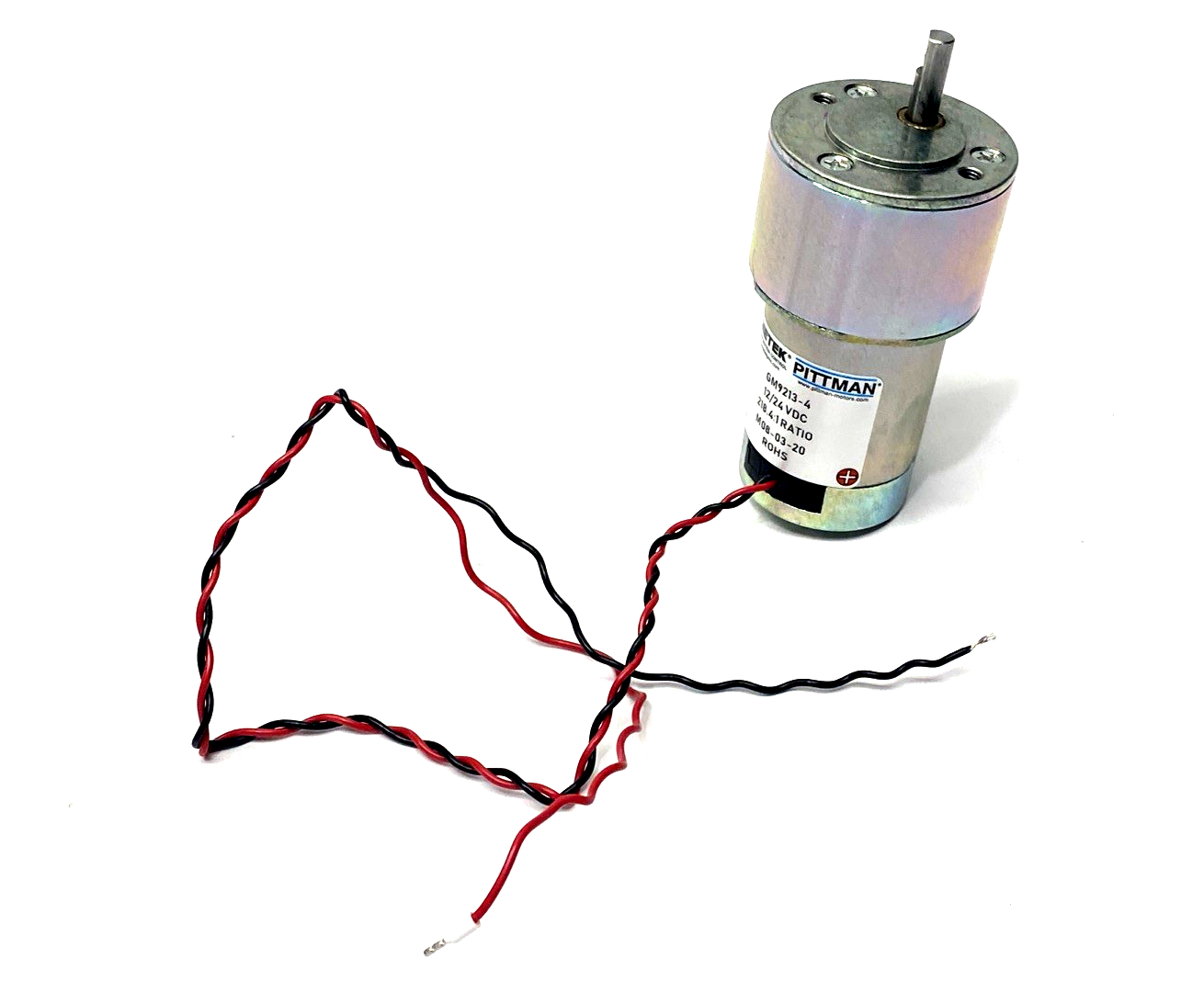 GM9213-4 | Ametek Pittman Gearmotor 12/24 VDC 218.4:1 Ratio - Used - Maverick Industrial Sales