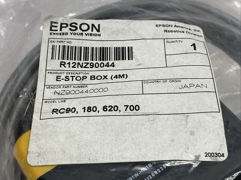 Epson R12NZ90044 Emergency Stop Pushbutton Box NZ900440000 - Maverick Industrial Sales