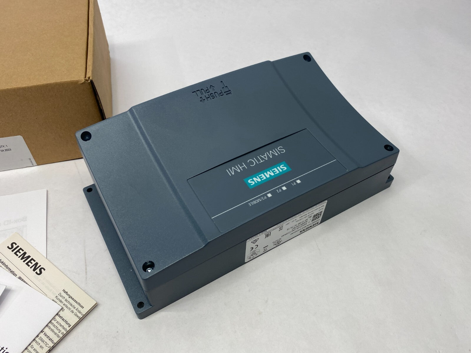 Siemens 6AV2125-2AE13-0AX0 SIMATIC HMI Mobile Panel - Maverick Industrial Sales