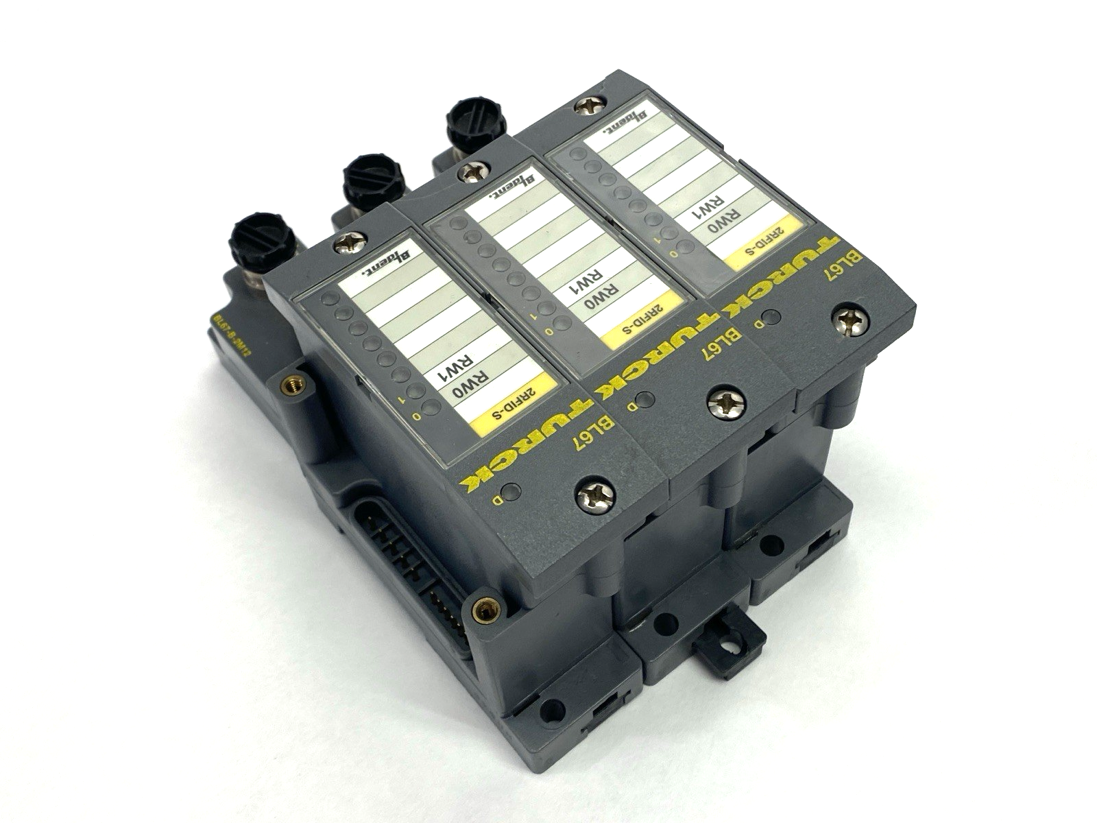 Turck BL67-B-2M12 Base Module Male Connector M12 5-Pin 6827186 DAMAGED LOT OF 3 - Maverick Industrial Sales