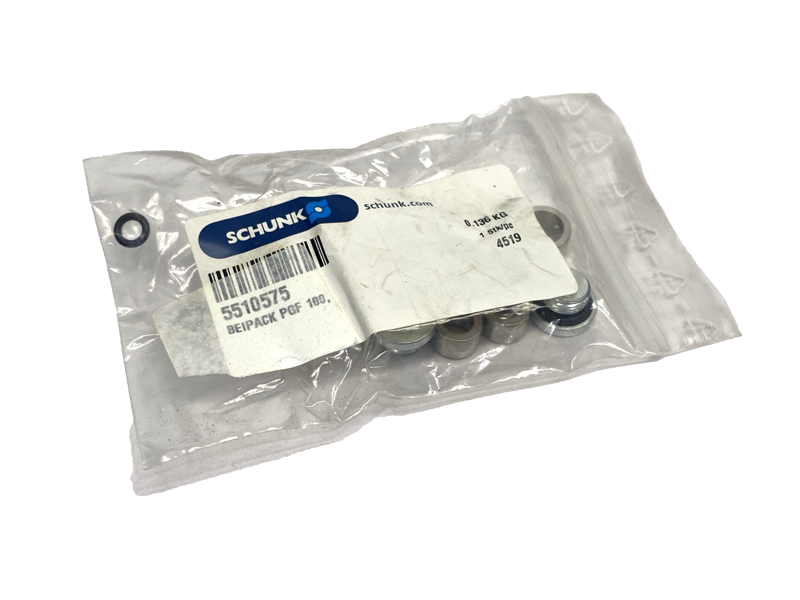 Schunk PGF 100-AS Universal Gripper, Size 100 23.5mm Stroke Per Jaw 1150N 340381 - Maverick Industrial Sales