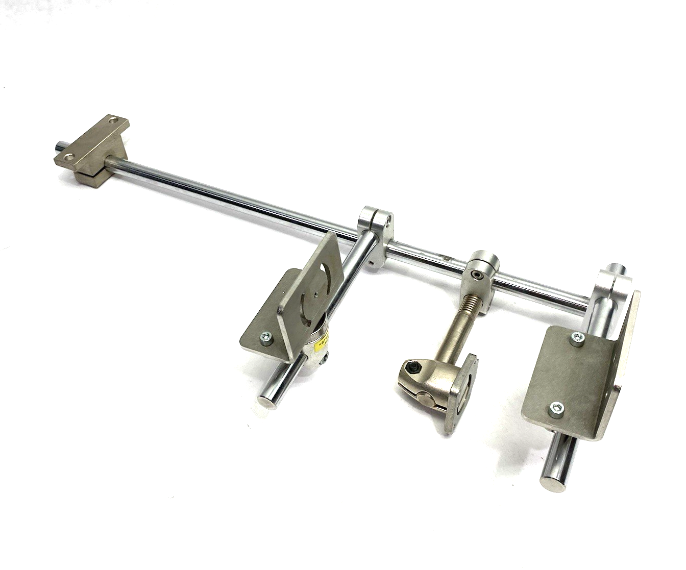 None | Adjustable Sensor Mounting Bracket Assembly 16" Height, 5" Arm Length - Used - Maverick Industrial Sales