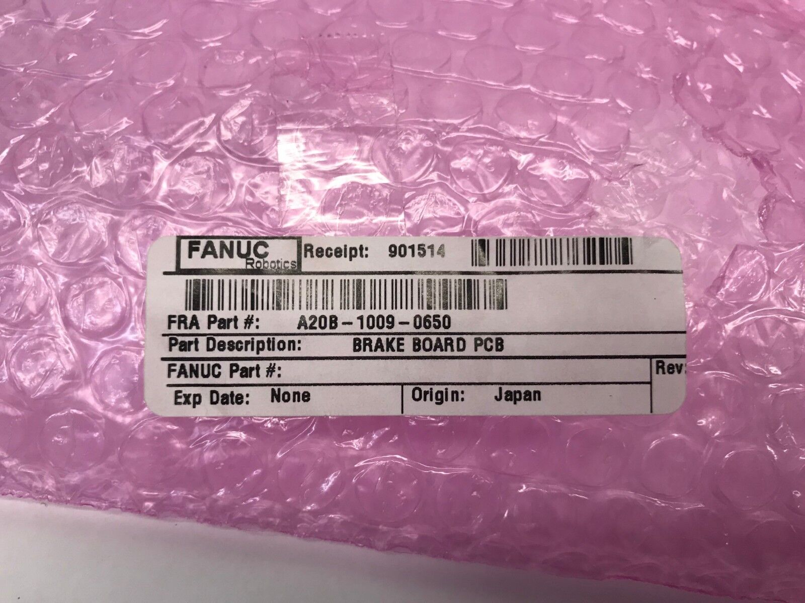 Fanuc A20B-1009-0650 Brake Board Robotics PCB Control Card - Maverick Industrial Sales