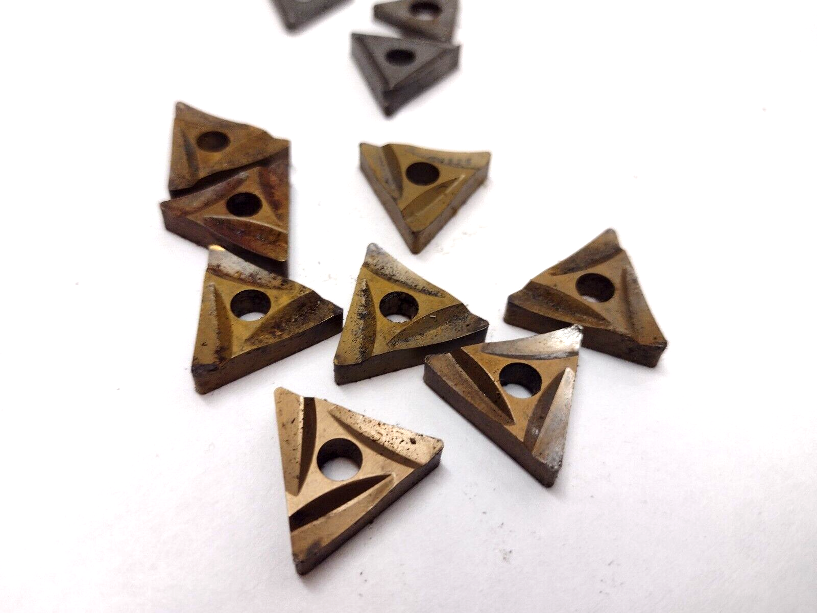 Various Tooling Inserts, Some New, Some Used, LOT OF 37 - Maverick Industrial Sales