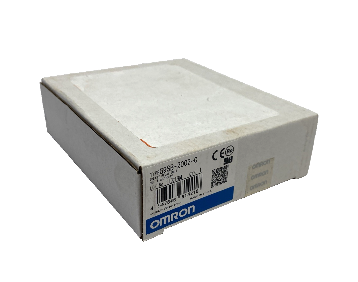 Omron G9SB-2002-C Safety Relay Unit 24V DPST-NO - Maverick Industrial Sales