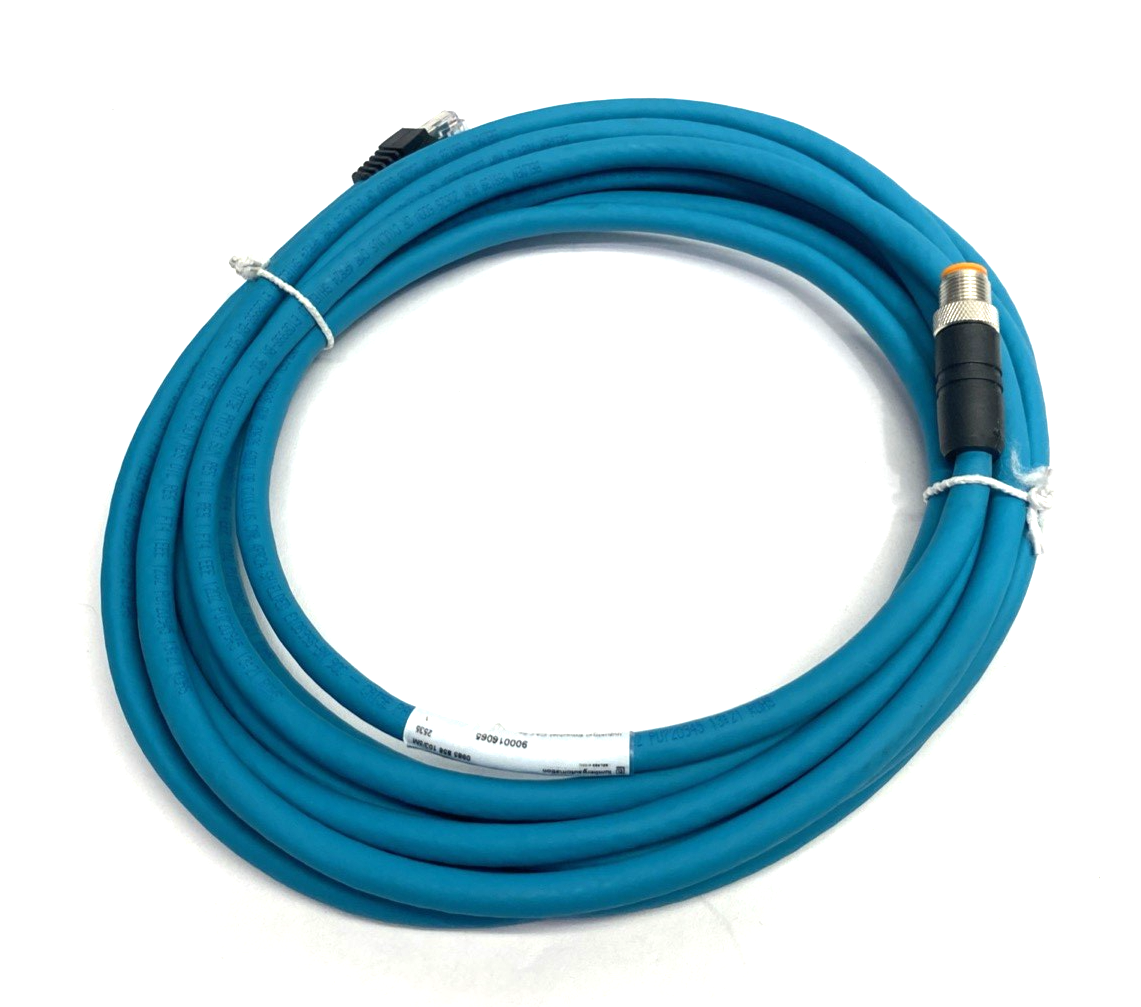 900016065 | Lumberg Automation Double Ended Ethernet Cordset 0985 856 103/5M - New – Open box - Maverick Industrial Sales