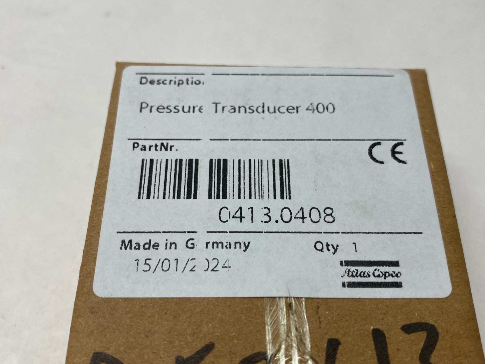 Atlas Copco 0413.0408 Wika M-11 Miniature Pressure Transmitter/Sensor - Maverick Industrial Sales