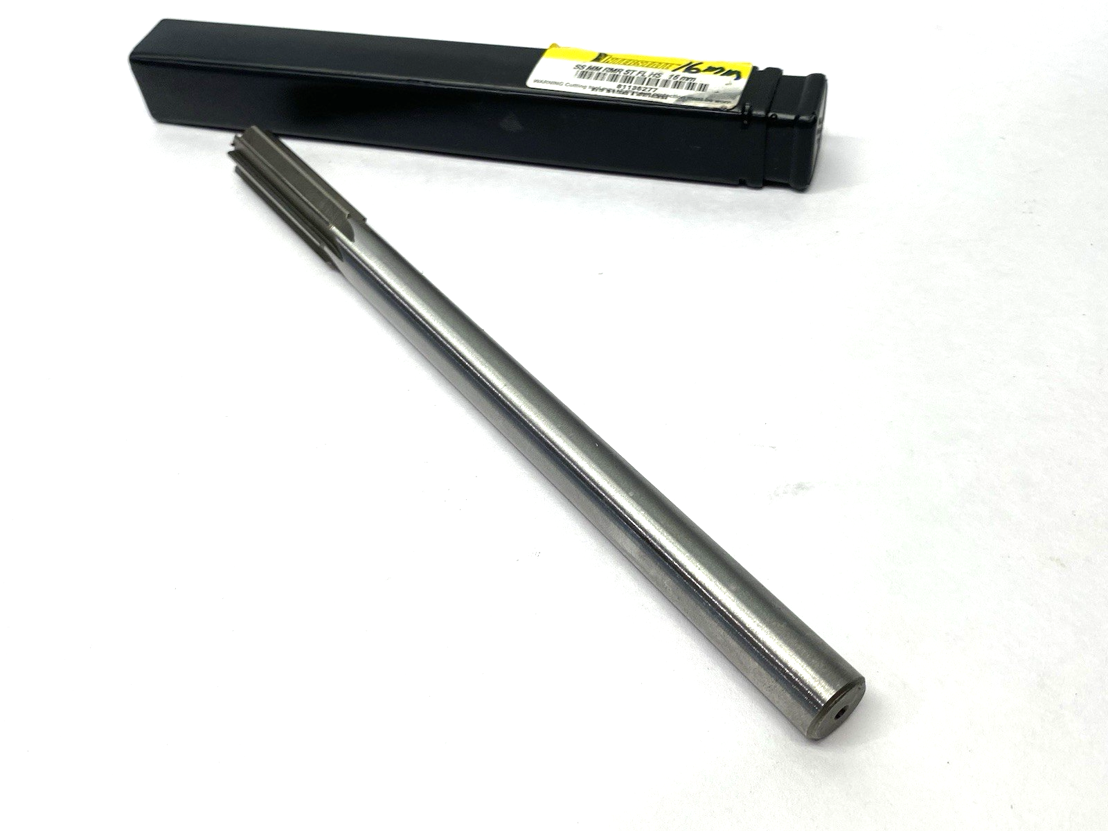 Interstate 81136277 Chucking Reamer: 16.00 mm, 9" OAL, 2-1/4" Flute Length, Stra - Maverick Industrial Sales