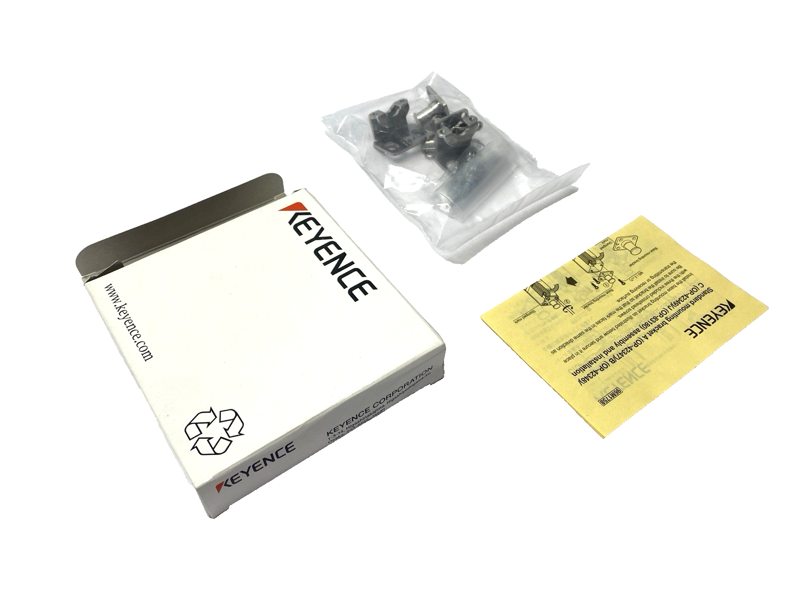 Keyence OP-83180 Standard Mounting Bracket J - Maverick Industrial Sales