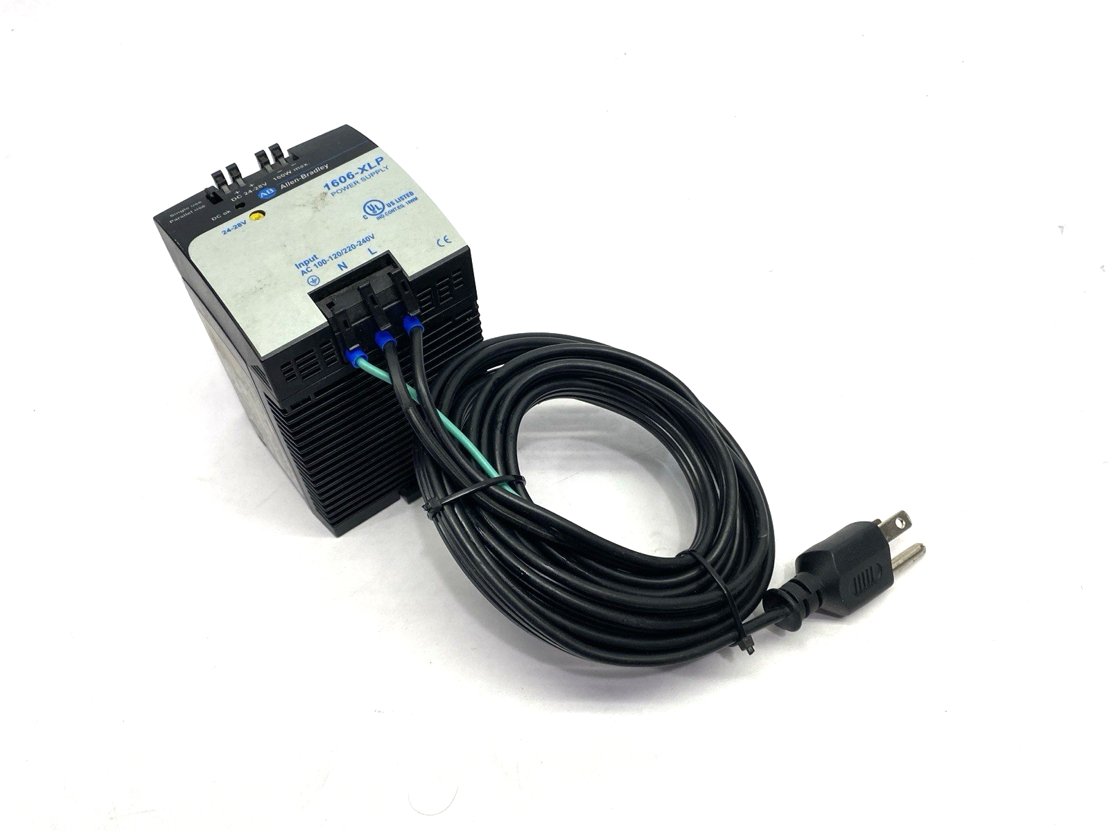 1606-XLP100E | Allen Bradley Ser. A Power Supply 24-28VDC 100W - Used - Maverick Industrial Sales