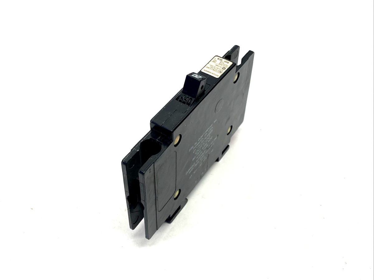 Cutler-Hammer QCR1020 Single Pole Circuit Breaker 120V/240V 20A - Maverick Industrial Sales