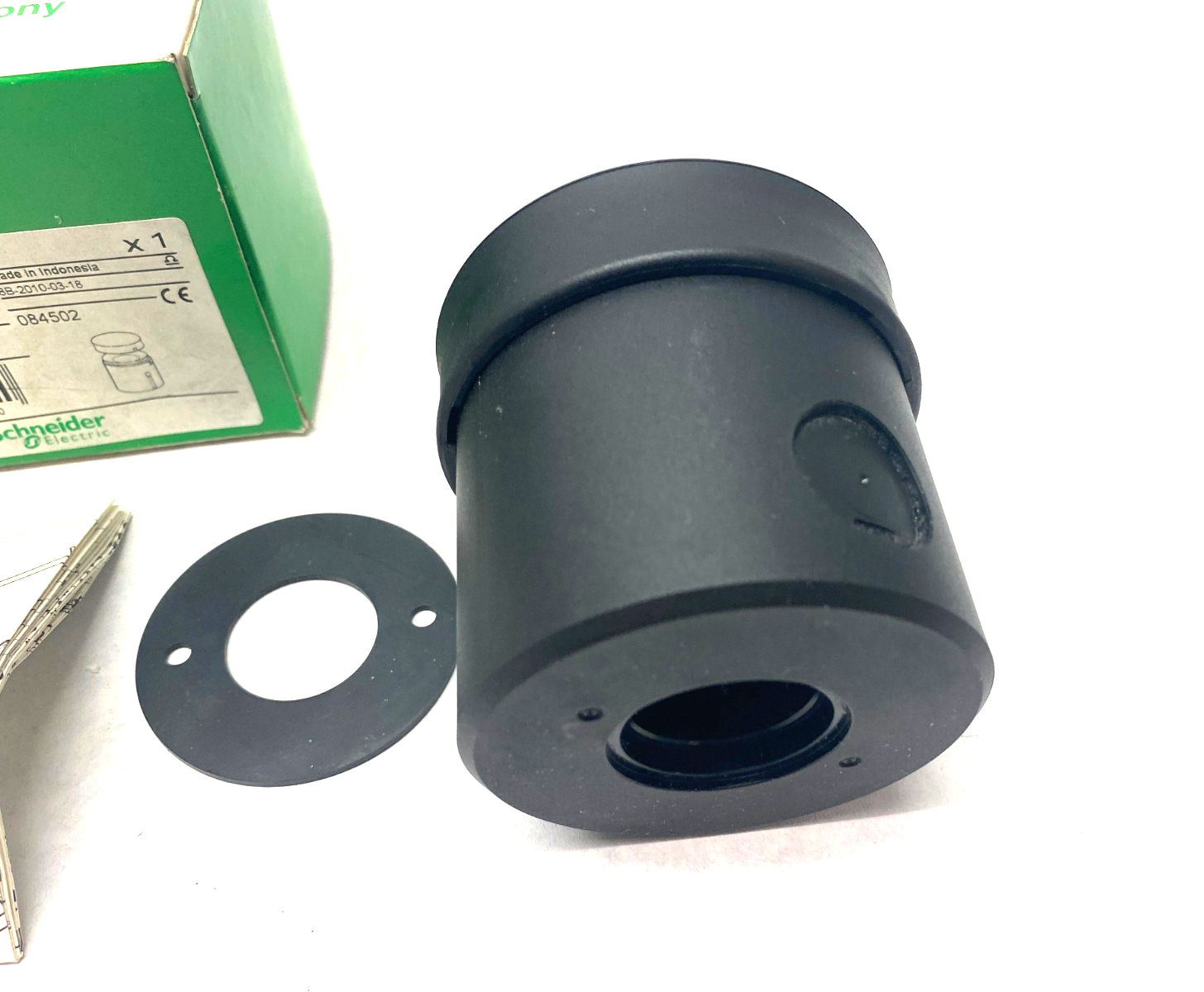 Schneider Electric XVB C21 Harmony Stack Light Beacon Base Unit + Cover 084502 - Maverick Industrial Sales