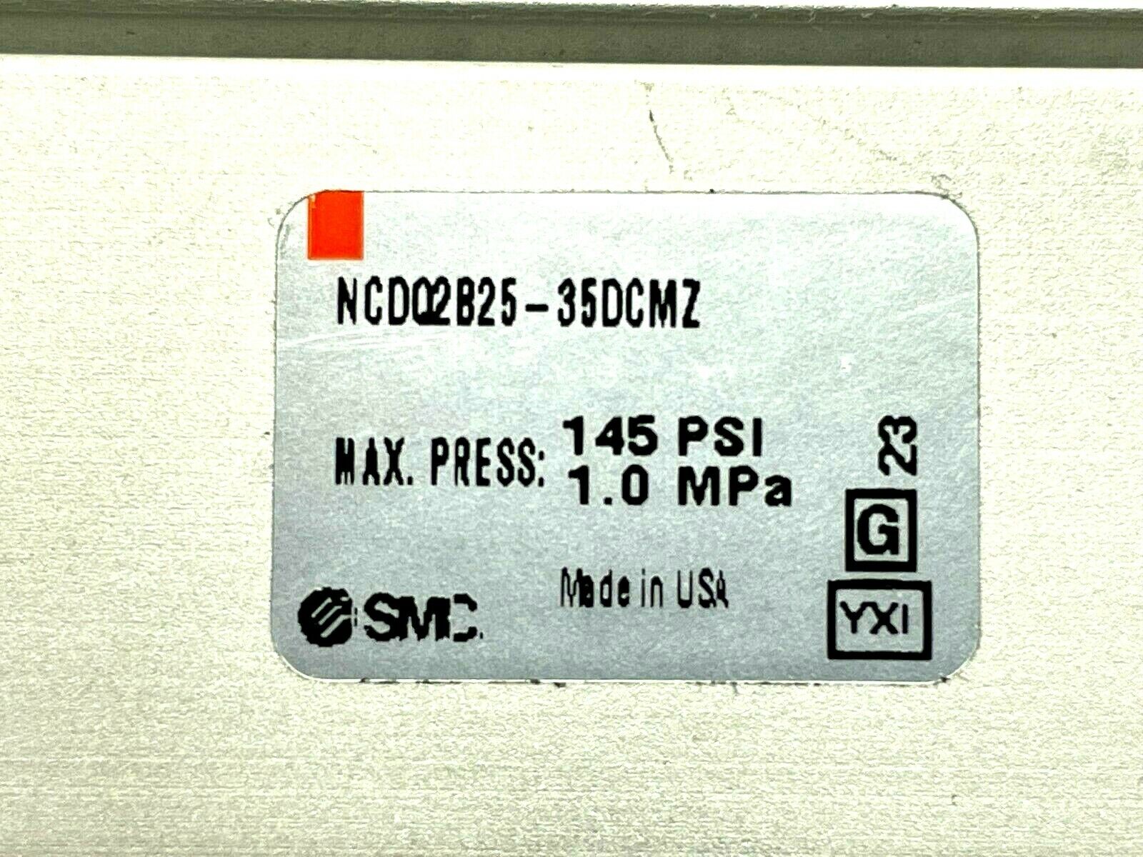 SMC NCDQ2B25-35DCMZ Compact Cylinder - Maverick Industrial Sales